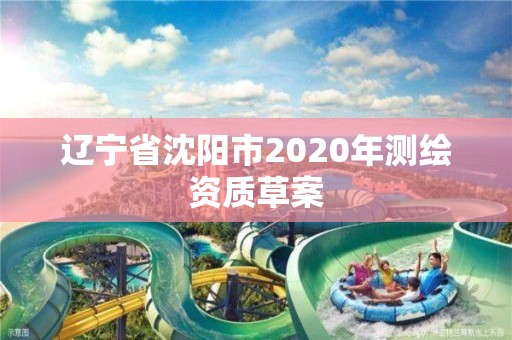 遼寧省沈陽市2020年測繪資質草案