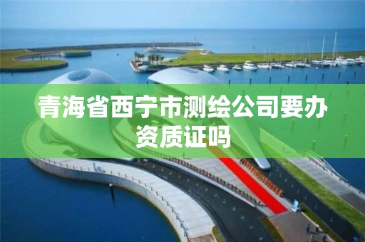 青海省西寧市測繪公司要辦資質證嗎