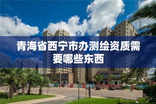 青海省西寧市辦測繪資質需要哪些東西