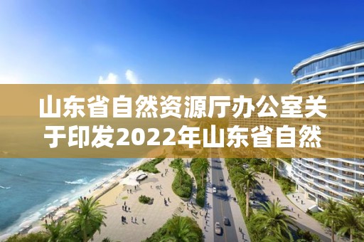 山東省自然資源廳辦公室關(guān)于印發(fā)2022年山東省自然資源廳政務(wù)公開(kāi)工作要點(diǎn)的通知