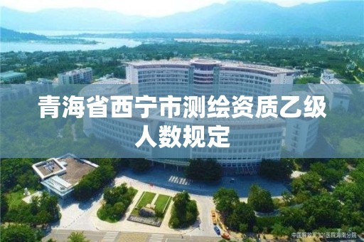 青海省西寧市測繪資質乙級人數規定