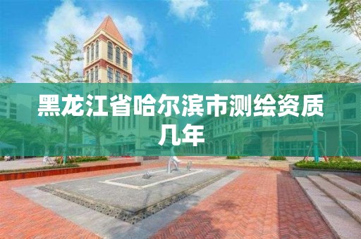 黑龍江省哈爾濱市測繪資質幾年