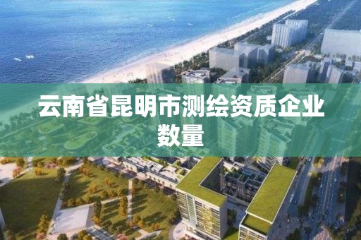 云南省昆明市測繪資質企業數量