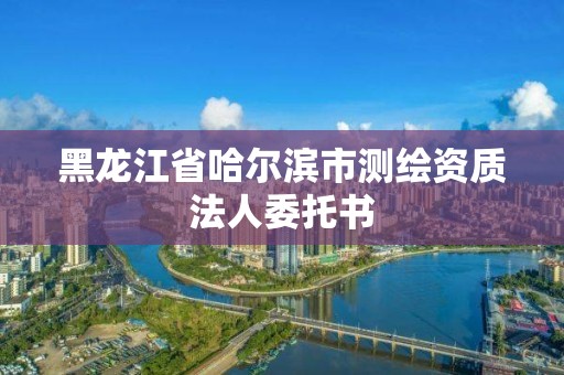 黑龍江省哈爾濱市測繪資質法人委托書