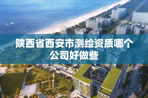 陜西省西安市測繪資質哪個公司好做些