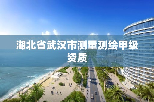 湖北省武漢市測量測繪甲級資質