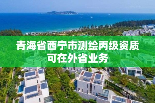 青海省西寧市測繪丙級資質可在外省業務