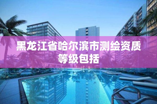 黑龍江省哈爾濱市測繪資質等級包括