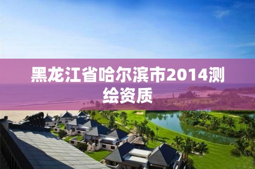 黑龍江省哈爾濱市2014測繪資質