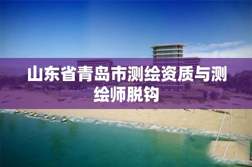 山東省青島市測繪資質(zhì)與測繪師脫鉤