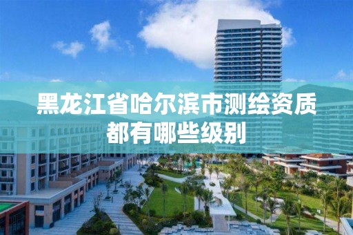 黑龍江省哈爾濱市測繪資質(zhì)都有哪些級別