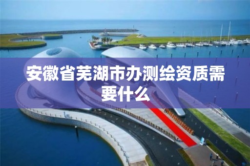 安徽省蕪湖市辦測繪資質需要什么