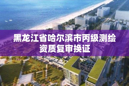 黑龍江省哈爾濱市丙級測繪資質復審換證