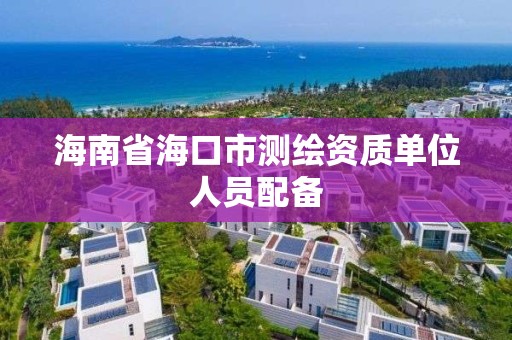 海南省海口市測繪資質單位人員配備