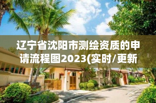 遼寧省沈陽市測繪資質(zhì)的申請流程圖2023(實(shí)時/更新中)