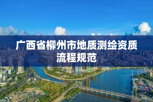 廣西省柳州市地質測繪資質流程規范