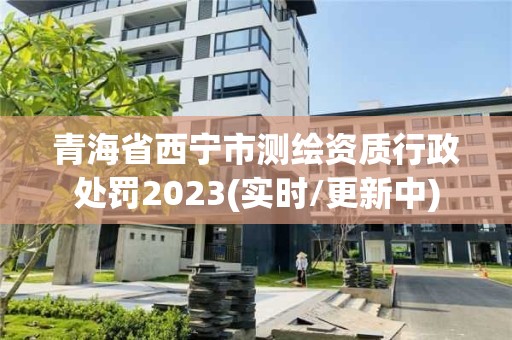 青海省西寧市測繪資質行政處罰2023(實時/更新中)