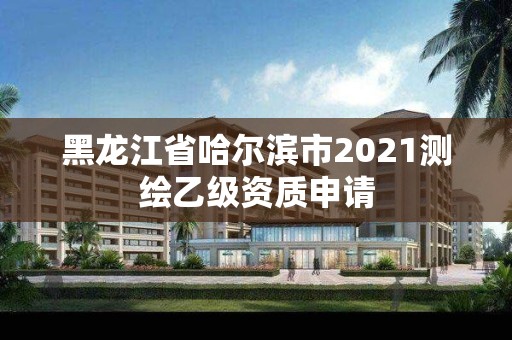 黑龍江省哈爾濱市2021測繪乙級資質申請