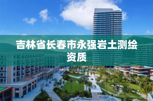 吉林省長春市永強巖土測繪資質