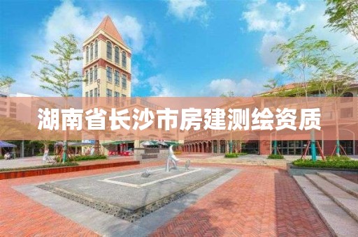 湖南省長沙市房建測繪資質