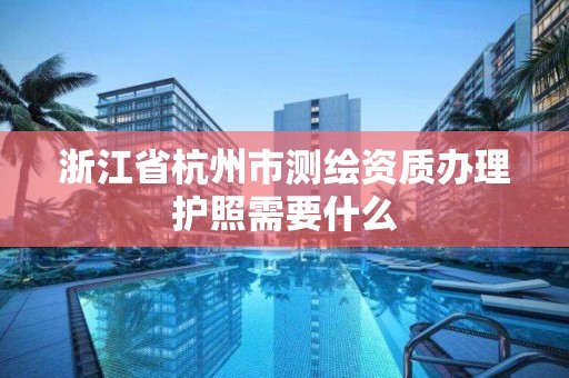 浙江省杭州市測繪資質(zhì)辦理護照需要什么