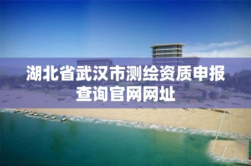 湖北省武漢市測繪資質申報查詢官網網址