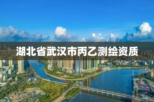 湖北省武漢市丙乙測繪資質