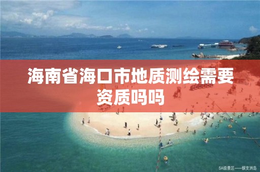 海南省海口市地質測繪需要資質嗎嗎