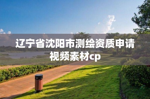 遼寧省沈陽市測繪資質申請視頻素材cp