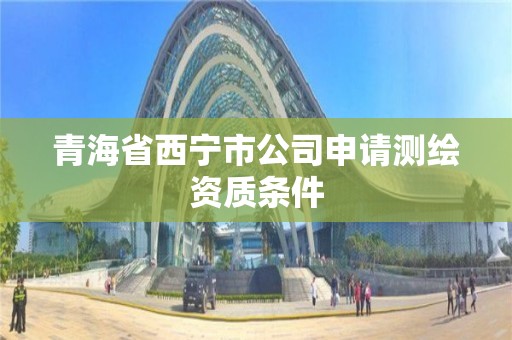 青海省西寧市公司申請測繪資質(zhì)條件