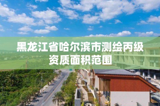 黑龍江省哈爾濱市測繪丙級資質面積范圍