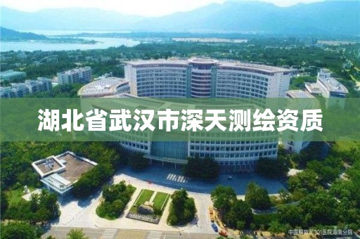 湖北省武漢市深天測繪資質