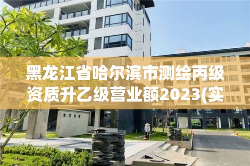 黑龍江省哈爾濱市測繪丙級資質升乙級營業額2023(實時/更新中)