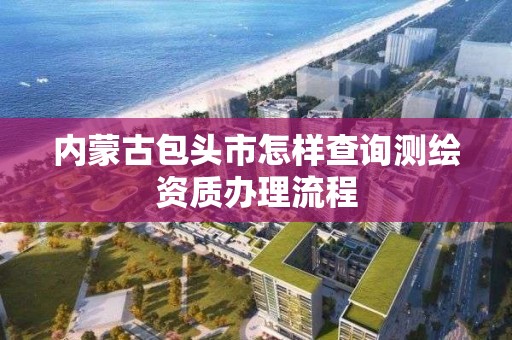 內(nèi)蒙古包頭市怎樣查詢測繪資質(zhì)辦理流程