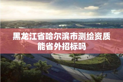 黑龍江省哈爾濱市測繪資質能省外招標嗎