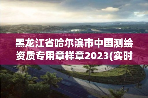 黑龍江省哈爾濱市中國測繪資質專用章樣章2023(實時/更新中)