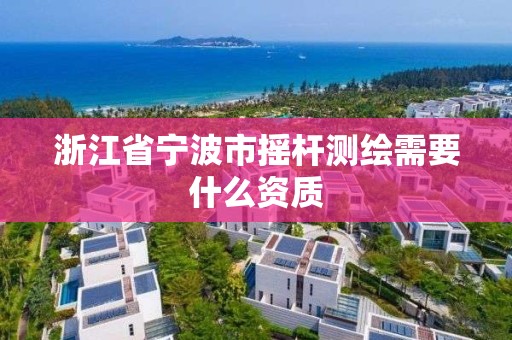 浙江省寧波市搖桿測繪需要什么資質