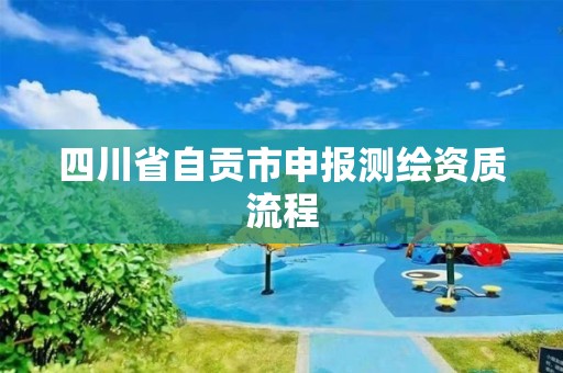 四川省自貢市申報(bào)測(cè)繪資質(zhì)流程