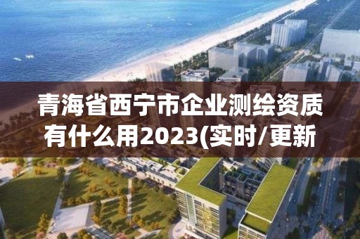 青海省西寧市企業測繪資質有什么用2023(實時/更新中)