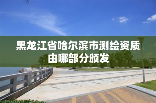 黑龍江省哈爾濱市測繪資質由哪部分頒發