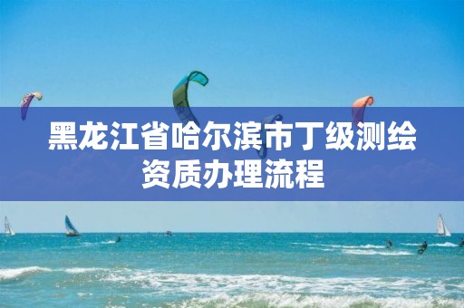 黑龍江省哈爾濱市丁級測繪資質辦理流程