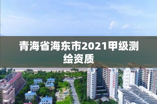 青海省海東市2021甲級測繪資質