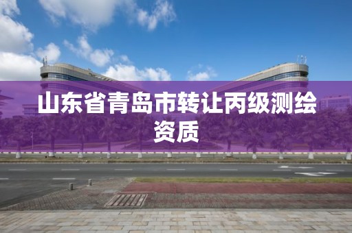 山東省青島市轉讓丙級測繪資質