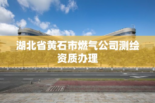 湖北省黃石市燃氣公司測繪資質辦理