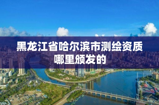 黑龍江省哈爾濱市測繪資質哪里頒發的