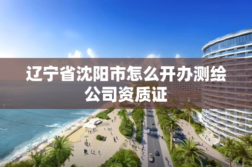 遼寧省沈陽市怎么開辦測繪公司資質證