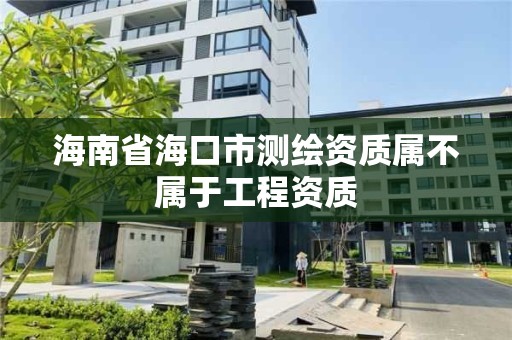 海南省?？谑袦y繪資質屬不屬于工程資質