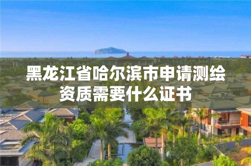 黑龍江省哈爾濱市申請測繪資質需要什么證書