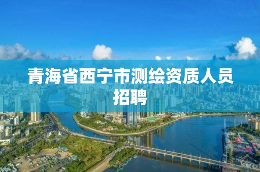 青海省西寧市測繪資質人員招聘