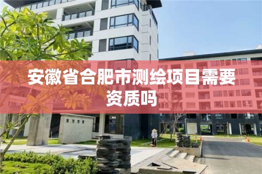 安徽省合肥市測繪項目需要資質嗎